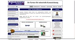 Desktop Screenshot of leymann.de