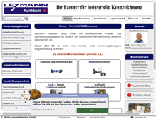 Tablet Screenshot of leymann.de